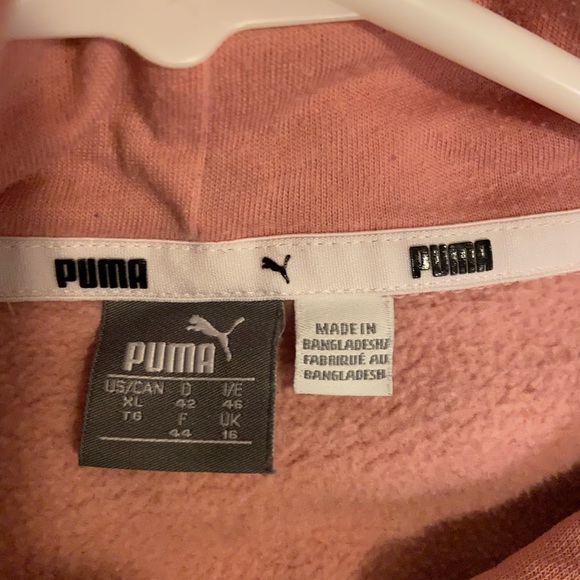 Pink puma hoodie - Picture 3 of 3